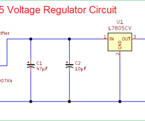 7805 IC Circuit Diagram