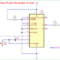 Square Wave Pulse Generator Circuit