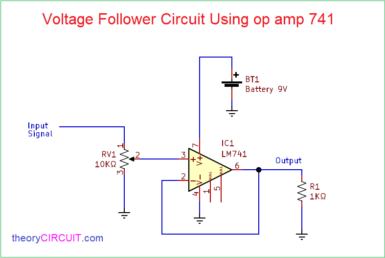 voltage follower op amp