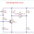 Field Strength Meter Circuit