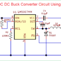 75V to 10V DC DC Buck Converter Circuit
