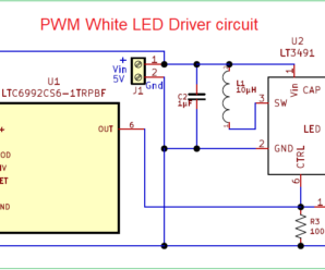 PWM White LED Driver Circuit