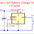 Standalone Li-Ion Battery Charger Circuit LTC4054