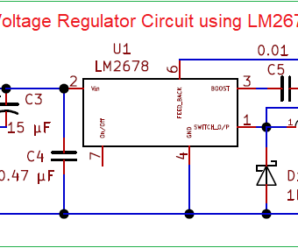 Step Down Voltage Regulator Circuit