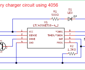 li ion battery charger circuit using 4056