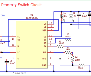 Inductive Proximity Switch Circuit