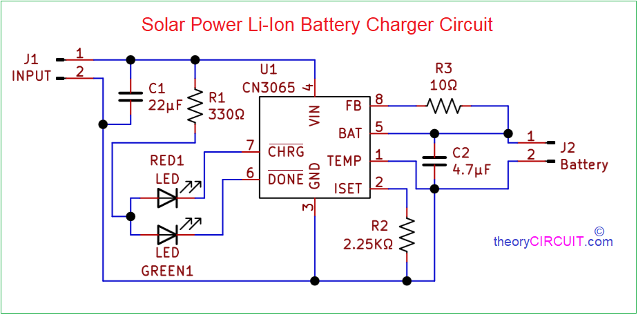 Li Ion Battery Pack Circuit Diagram