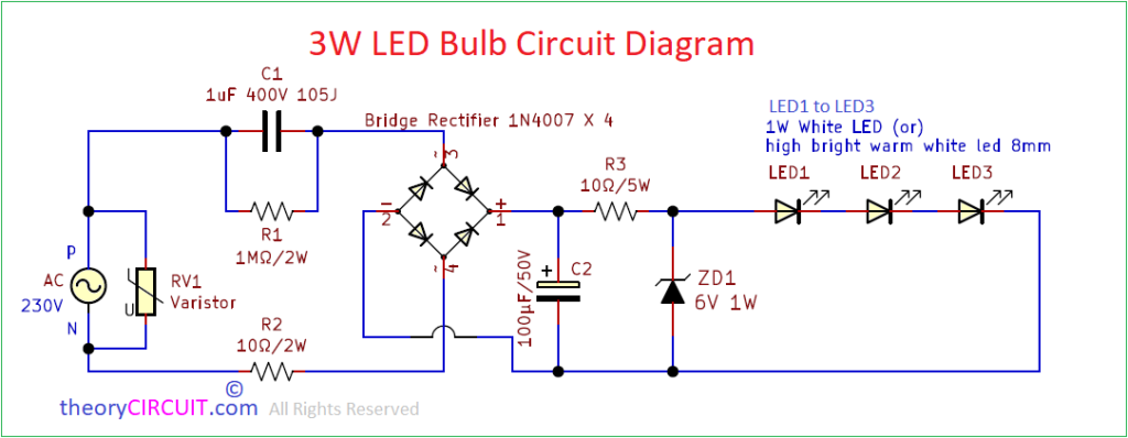 Bulb In Circuit Diagram