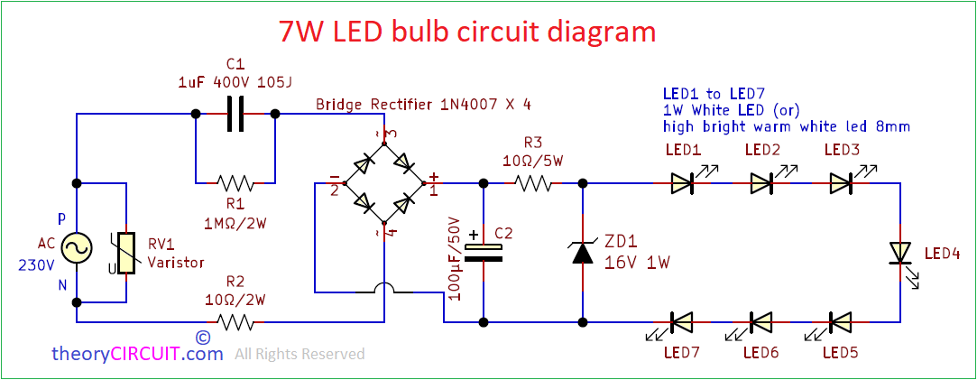 Led Circuit Diagram
