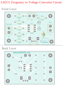 Frequency To Voltage Converter Circuit using LM331 IC
