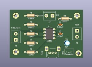 Frequency To Voltage Converter Circuit using LM331 IC