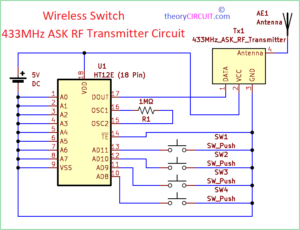 ASK RF Module circuit diagram