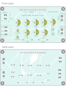 LA4440 Audio Amplifier Circuit