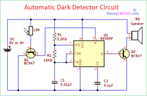 Automatic Dark Detector Circuit