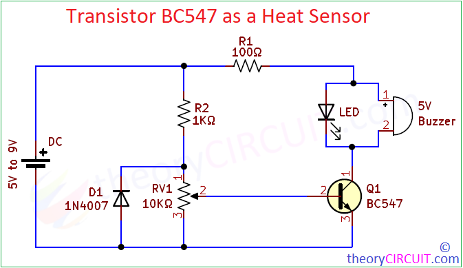 Heat sensor circuit diagram Archives - theoryCIRCUIT - Do It Yourself ...