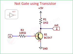 Design Logic Gates using Transistors