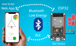 Control ESP32 GPIO Pins using Web Bluetooth